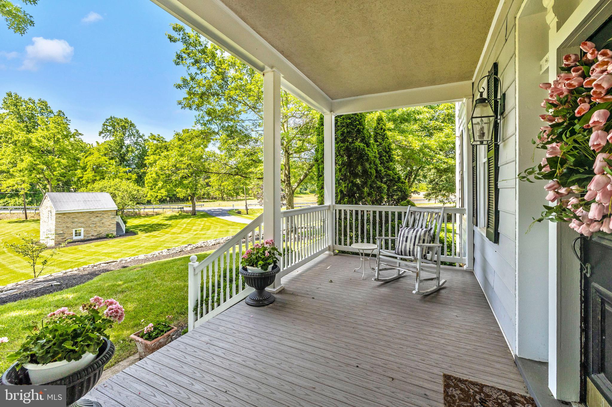8423 Yellow Springs Road Frederick, MD 21702 - Photo 3 of 136 a view of a balcony with wooden floor