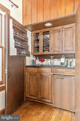 a outdoor space with lots of tables and chairs