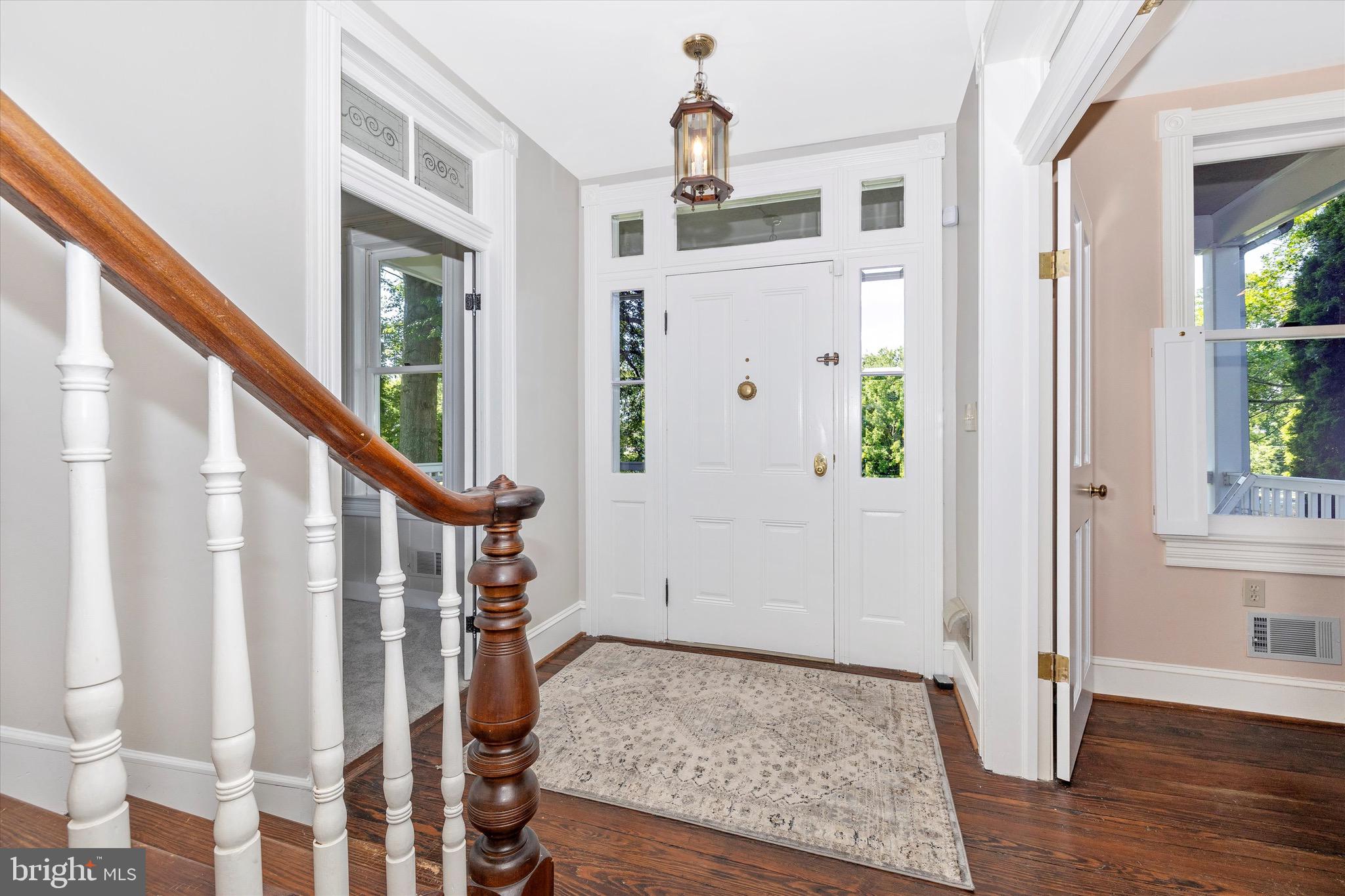 8423 Yellow Springs Road Frederick, MD 21702 - Photo 67 of 136 a view of an entryway with wooden floor and stairs