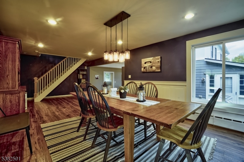 49 Mt Pleasant Road Columbia, NJ 07832 - Photo 18 of 47 a view of a dining room with furniture