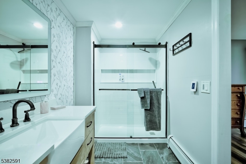 49 Mt Pleasant Road Columbia, NJ 07832 - Photo 36 of 47 a bathroom with a bathtub and a shower