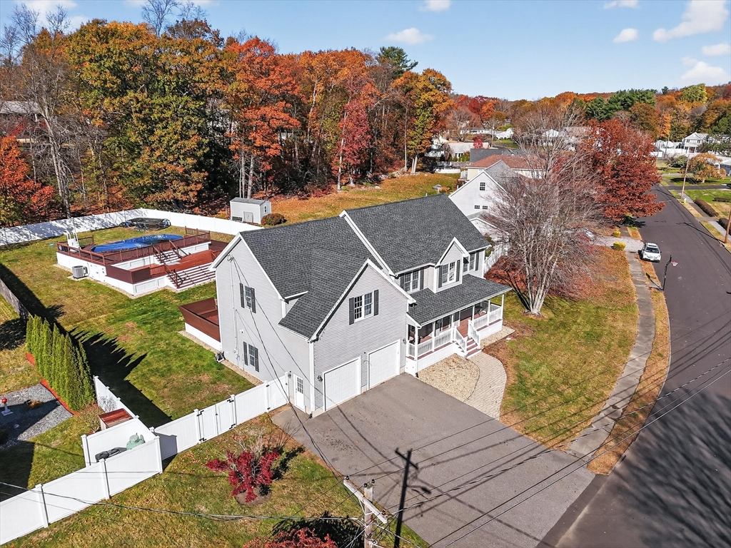 6 Colby Road Danvers, MA 01923 - Photo 37 of 42 an aerial view of residential houses with outdoor space
