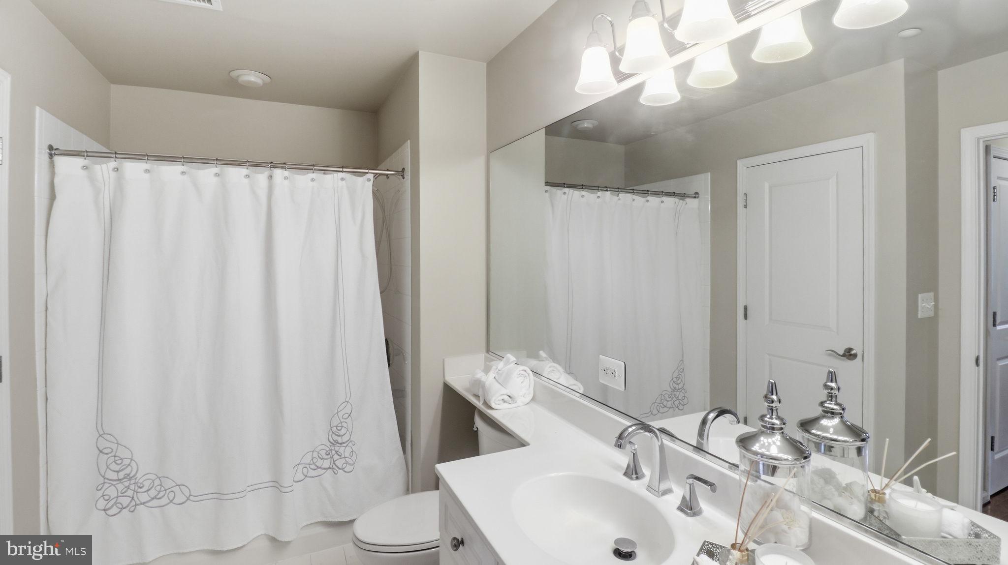 11700 Old Georgetown Road, Unit 1007 North Bethesda, MD 20852 - Photo 18 of 36 Sleek and serene bathroom retreat.