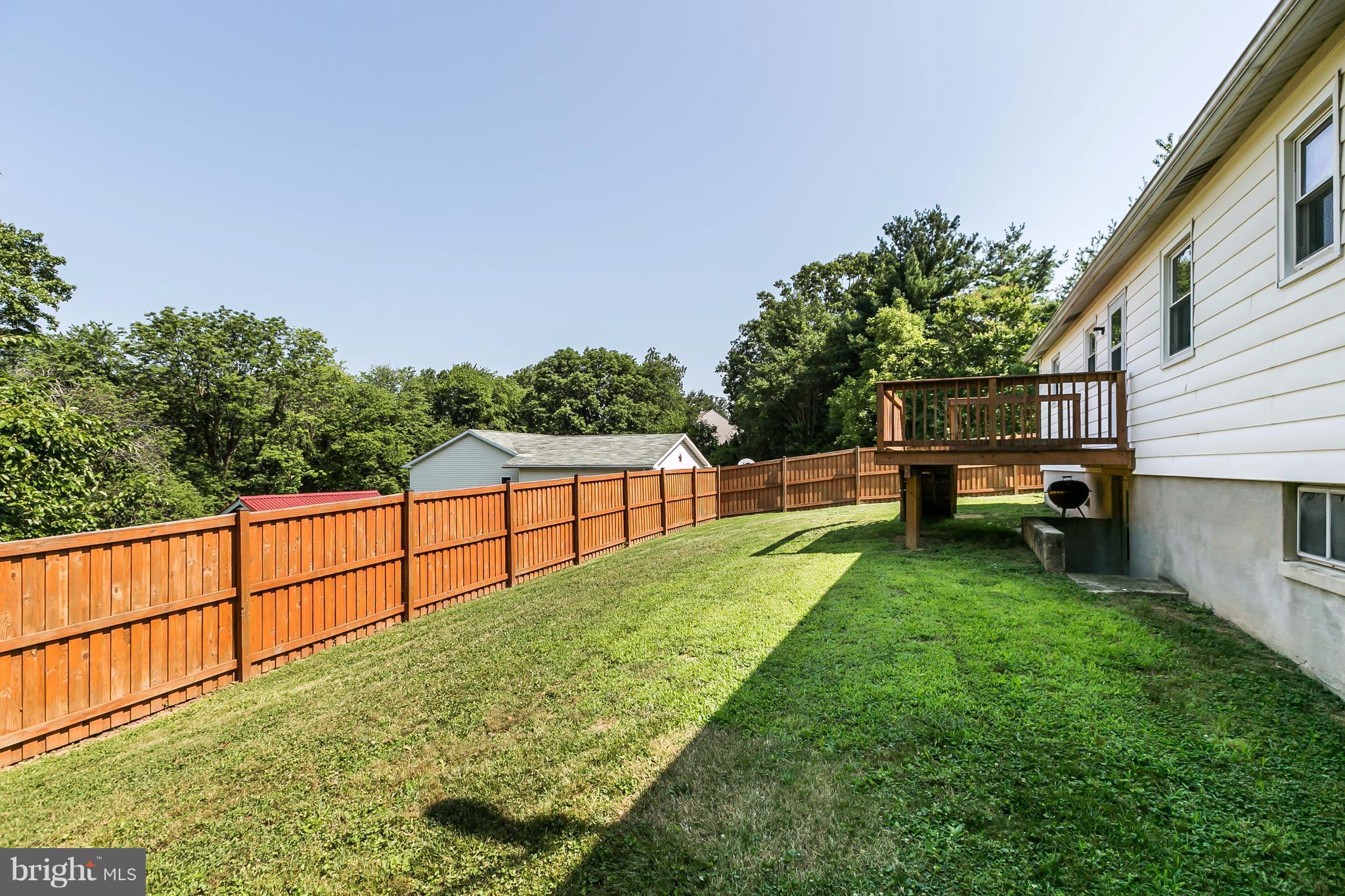 8944 Satyr Hill Road Baltimore, MD 21234 - Photo 26 of 29 Large yard with Privacy Fence