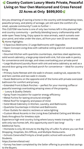 $699,900 | 5056 Farm To Market 358, Groveton, TX 75845