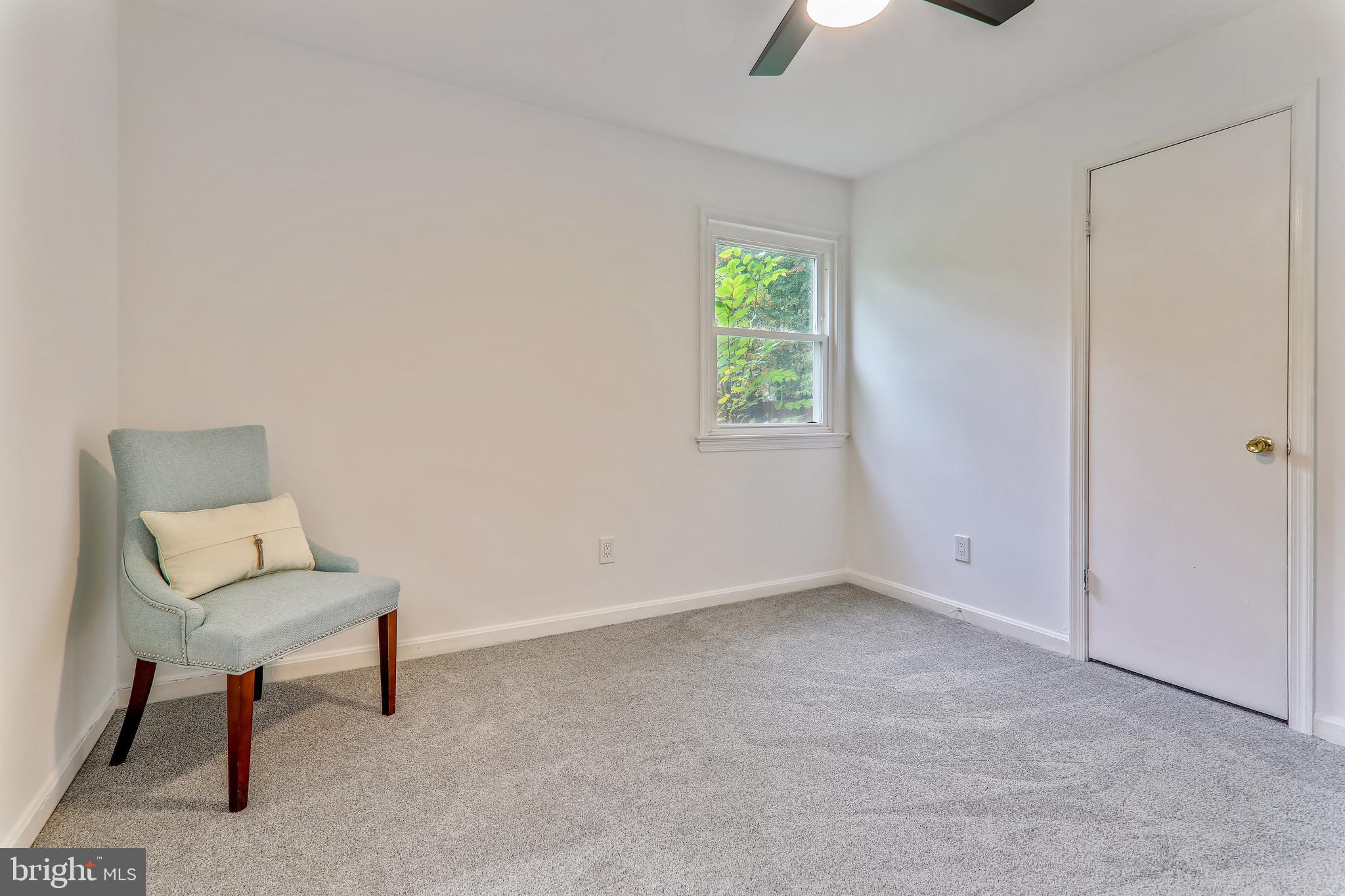 2812 Derek Road Alexandria, VA 22306 - Photo 28 of 54 Bedroom two with ceiling fan