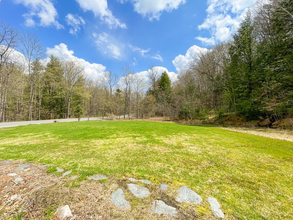 1430 Old Rte 9 Windsor, MA 01270 - Photo 13 of 14 a view of a yard with a house