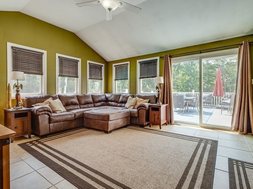 75 A Hazen Road Shirley, MA 01464 - Photo 13 of 42 a living room with furniture and large windows