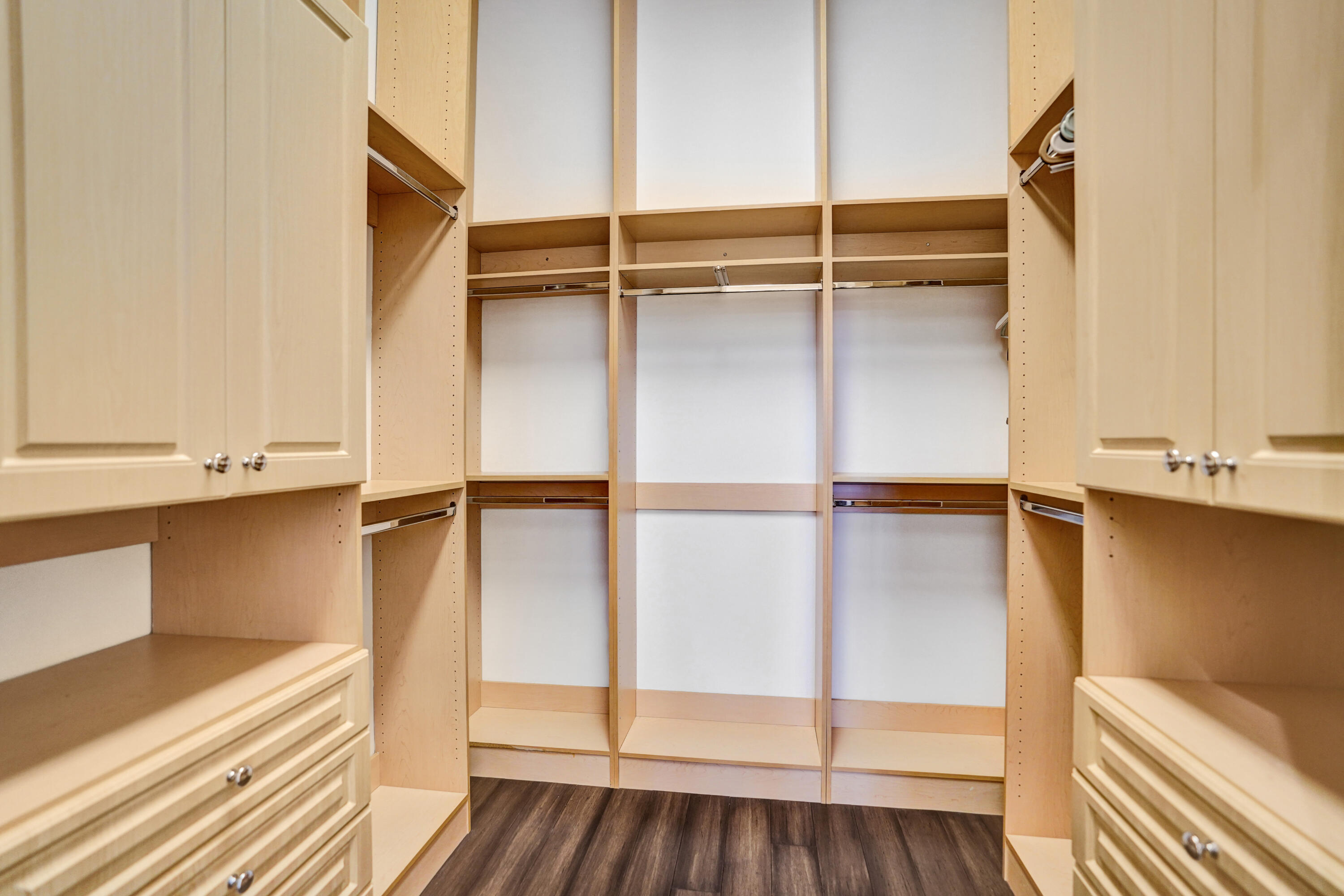 9210 Equus Circle Boynton Beach, FL 33472 - Photo 24 of 75 a view of walk in closet with empty racks