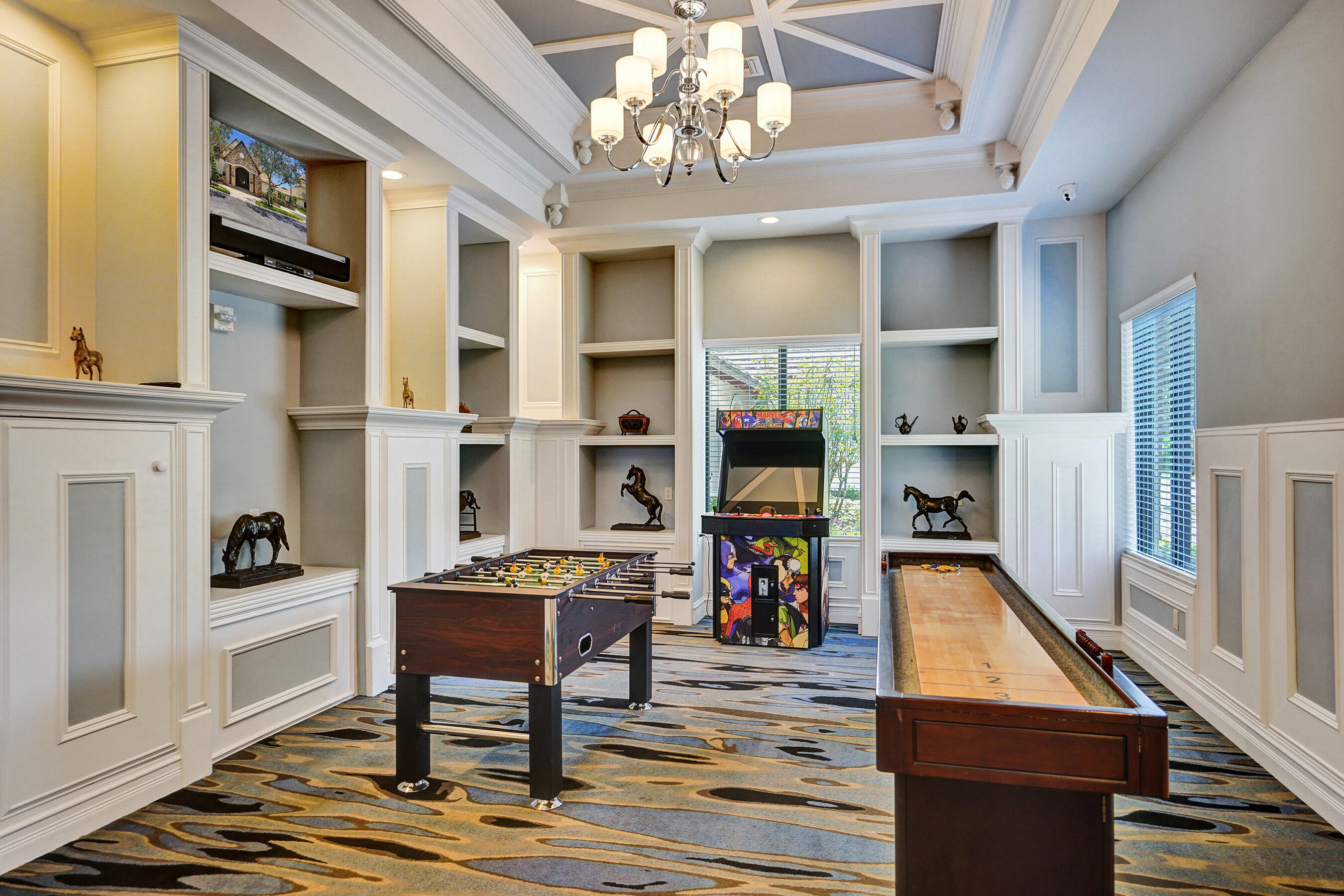 9210 Equus Circle Boynton Beach, FL 33472 - Photo 55 of 75 a room with furniture pool table and flat screen tv