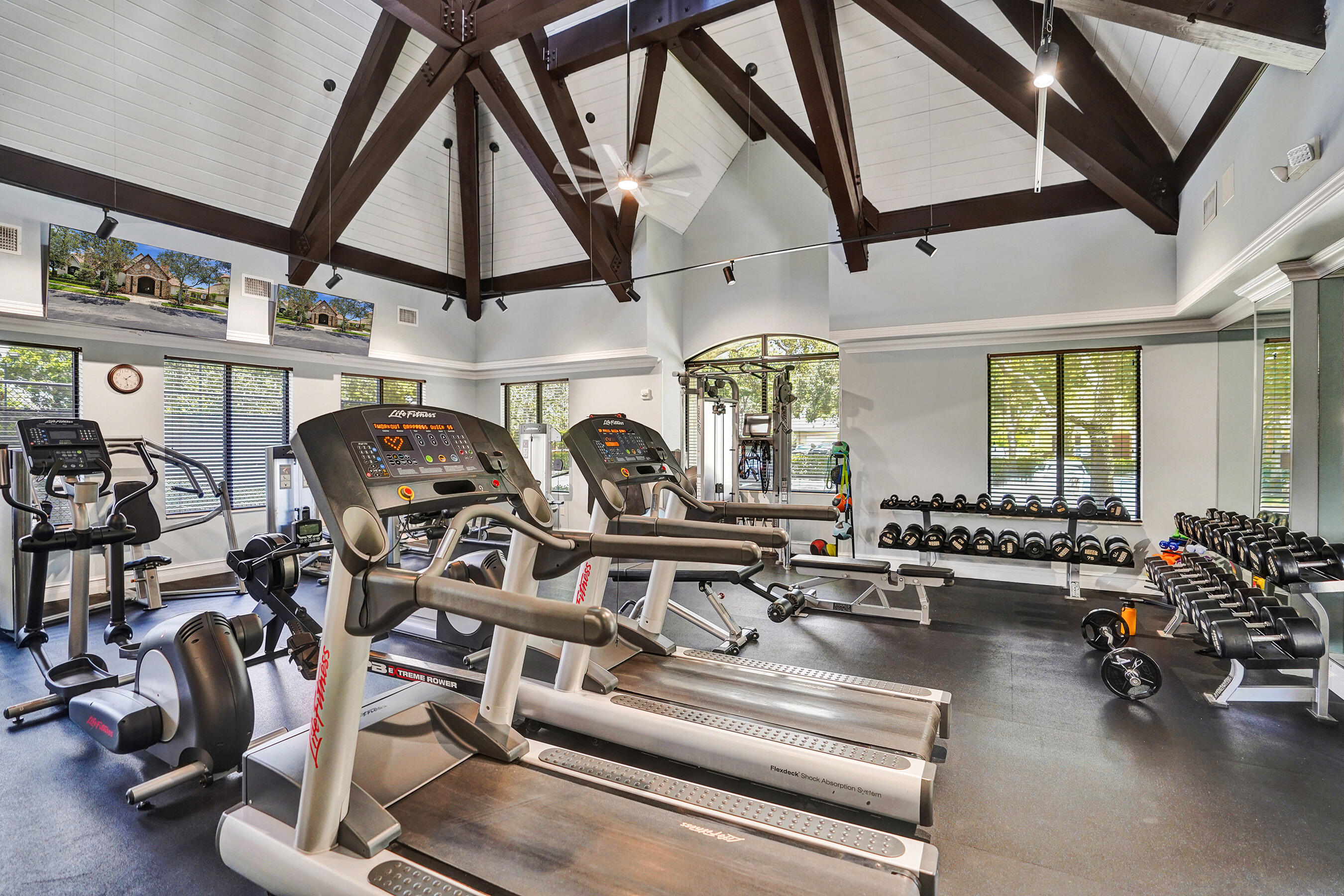 9210 Equus Circle Boynton Beach, FL 33472 - Photo 61 of 75 a view of a room with gym equipment