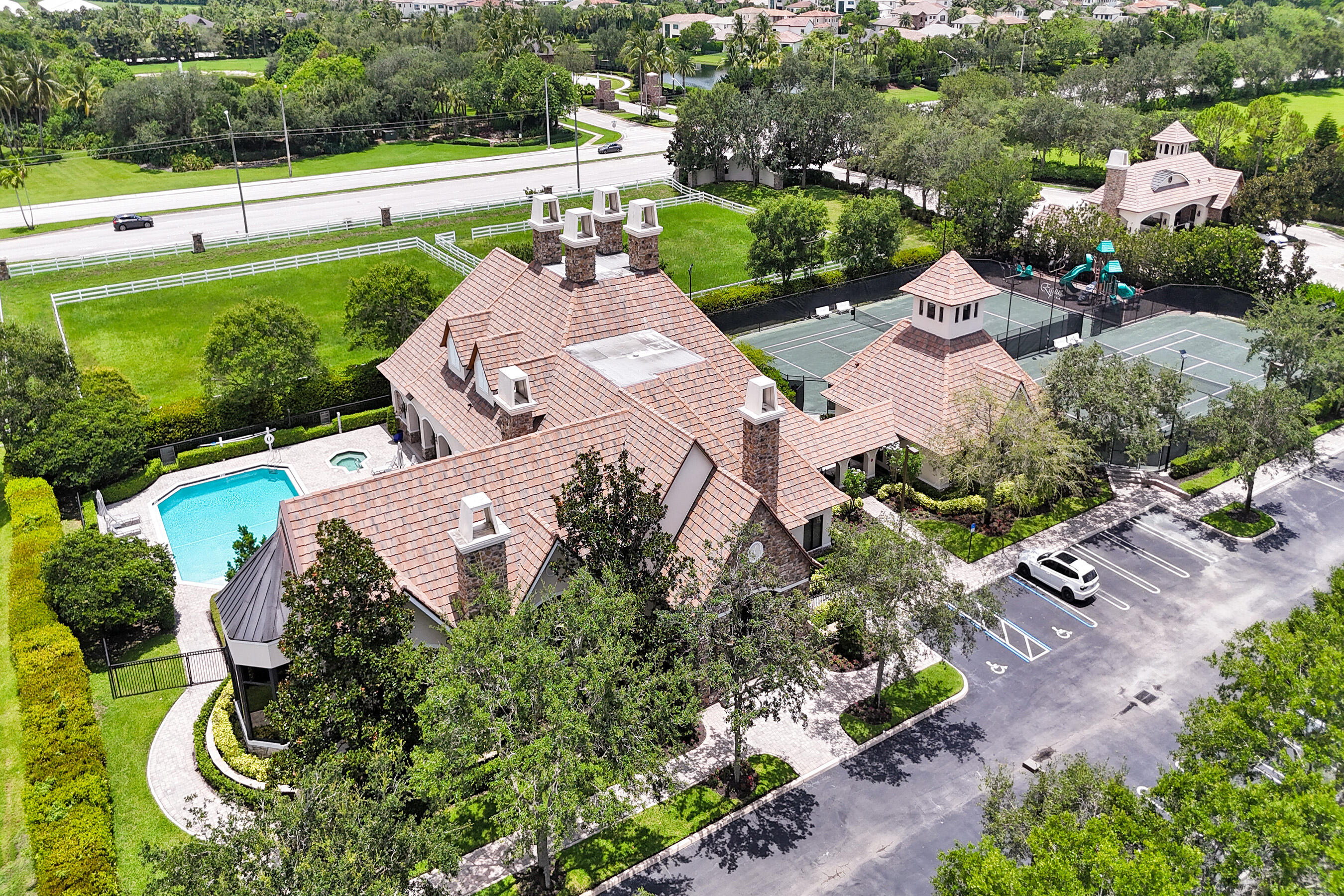 9210 Equus Circle Boynton Beach, FL 33472 - Photo 71 of 75 a view of a garden with an outdoor space