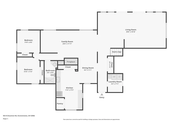 $549,900 | 954 North Dousman Road, Summit, WI 53066