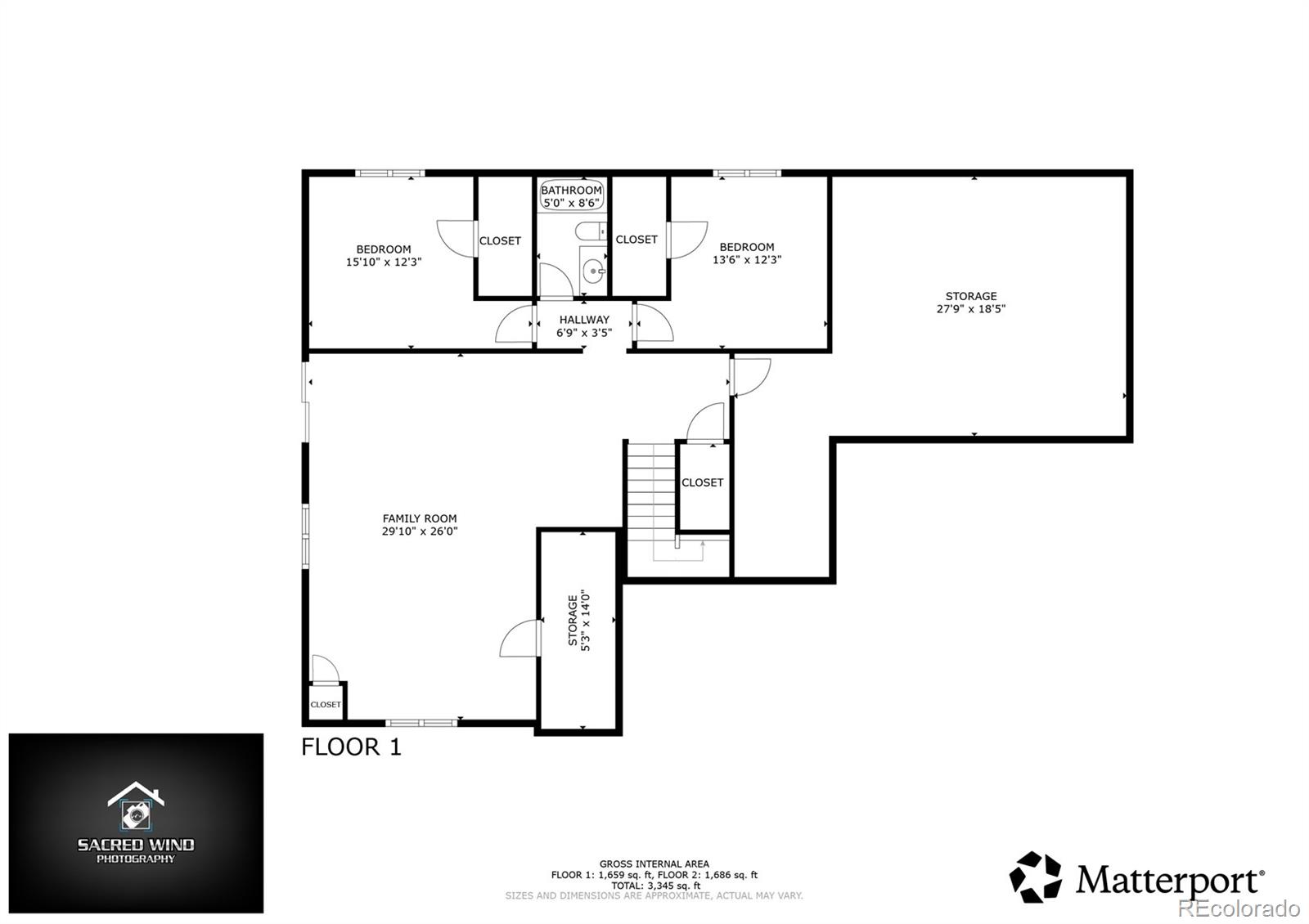 848 Lowrey Lane Berthoud, CO 80513 - Photo 36 of 36 a picture of a room with a white wall and a white wall