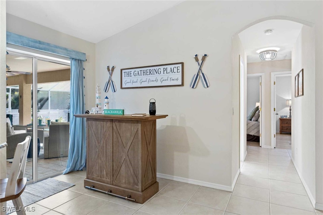 4810 Southwest 25th Place Cape Coral, FL 33914 - Photo 27 of 29 a view of a hallway with elevator