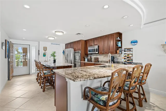 $849,000 | 3400 Gulf Boulevard, Unit 105, Belleair Beach, FL 33786