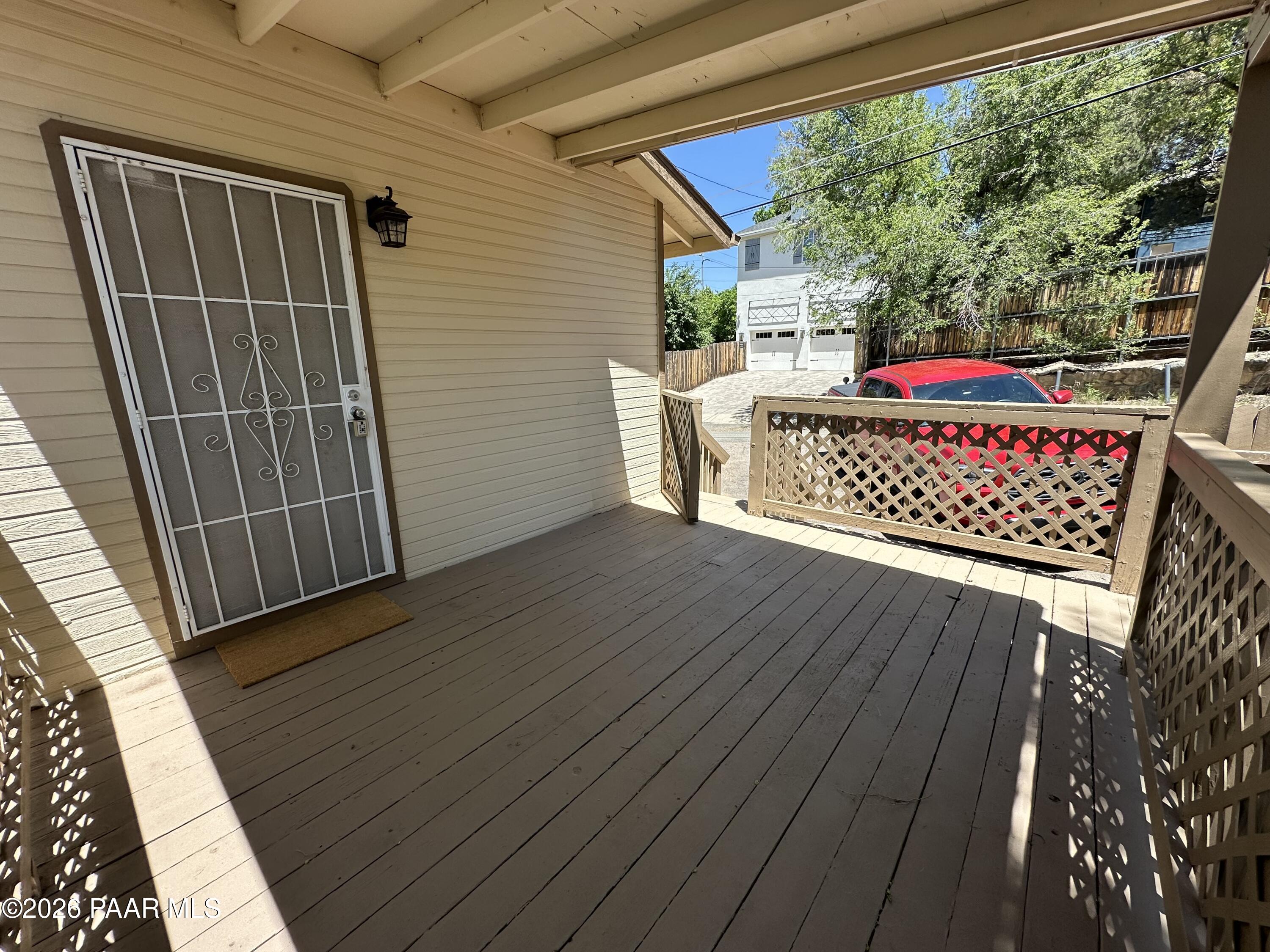 609 East Goodwin Street Prescott, AZ 86303 - Photo 19 of 40 Unit A Deck View 2