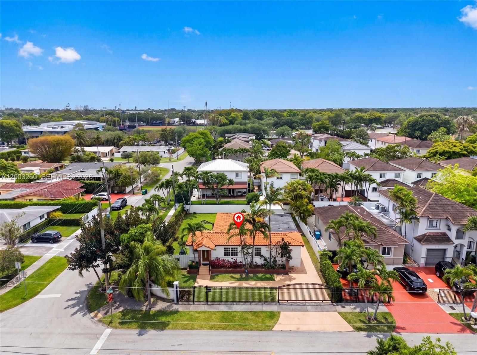 9000 Southwest 40th Terrace Miami, FL 33165 - Photo 19 of 23 an aerial view of multiple house