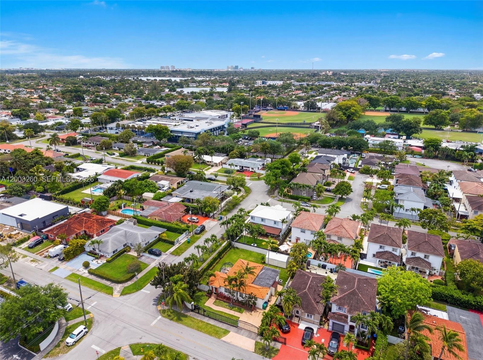 9000 Southwest 40th Terrace Miami, FL 33165 - Photo 21 of 23 an aerial view of residential houses with outdoor space