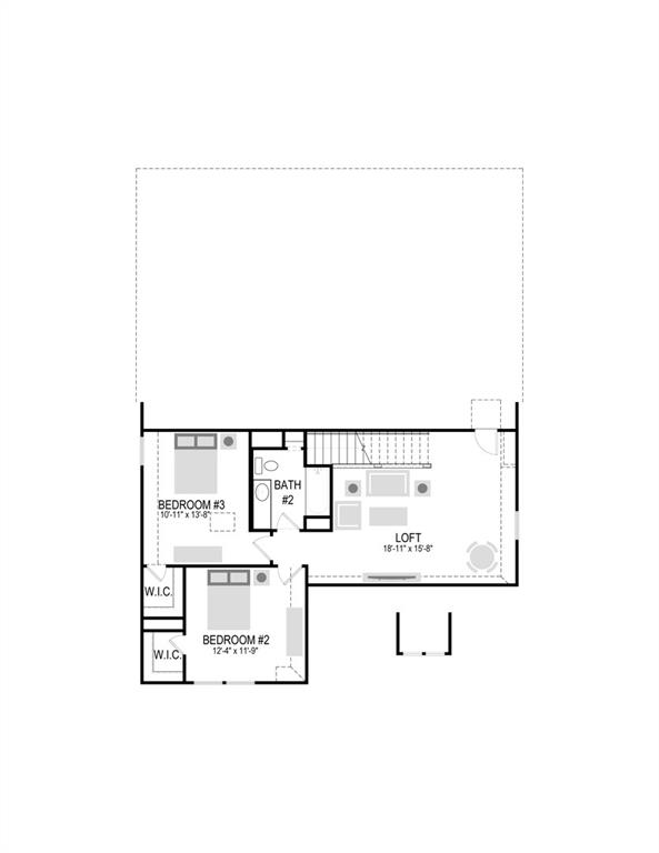 1155 Little Hls Way Lavon, TX 75166 - Photo 3 of 33 a picture of a floor plan