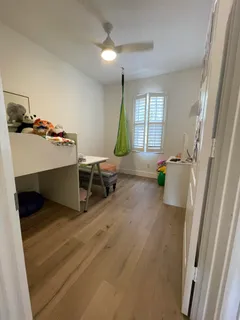 a room with furniture and window