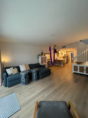 a bedroom with furniture and a couch