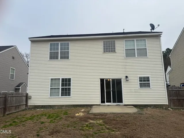 a front view of the house