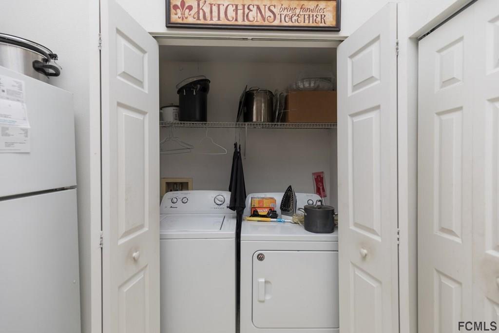 23 Freneau Lane Palm Coast, FL 32137 - Photo 22 of 44 Laundry Closet