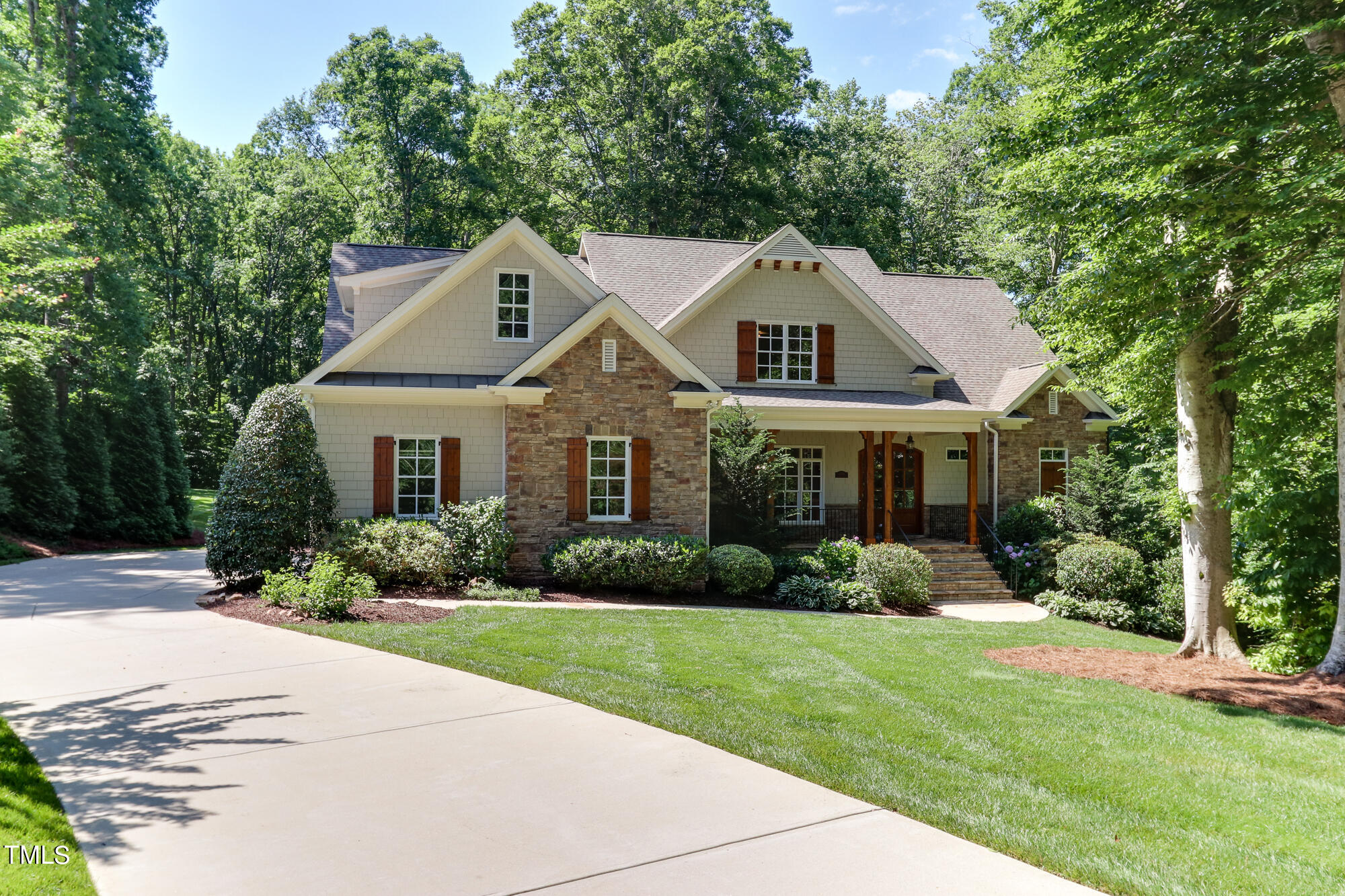 6909 Bartons Bend Way Raleigh, NC 27614 - Photo 5 of 80 Long Pivate Driveway Opening To Spacious Cul Du Sac