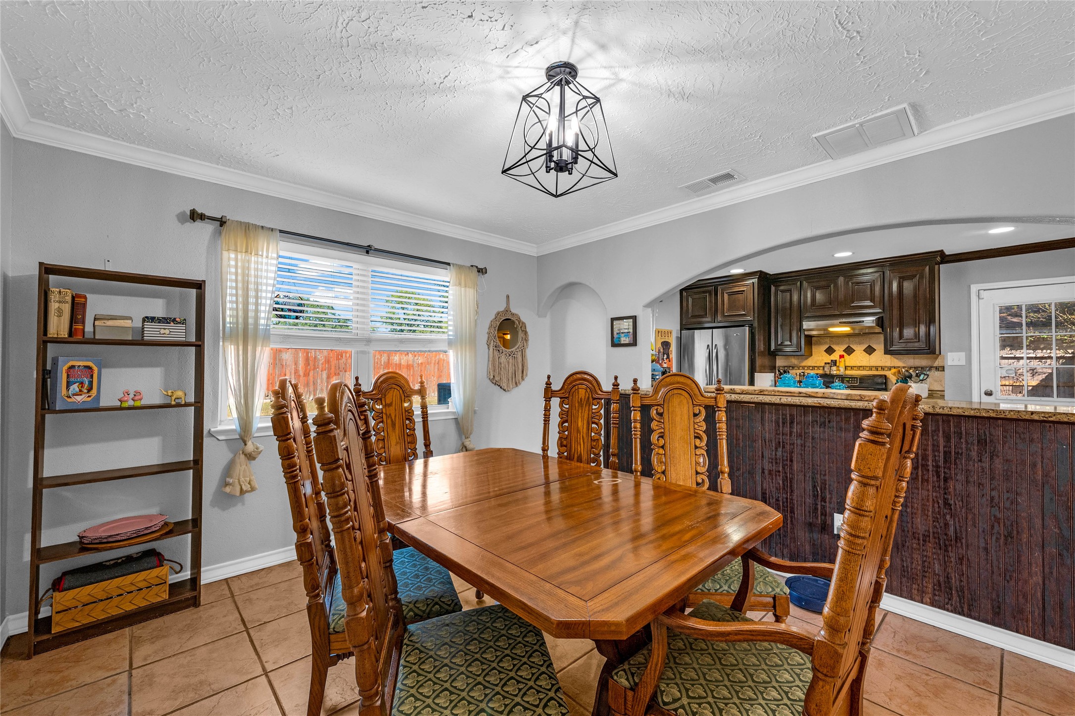 24014 Red Sky Drive Spring, TX 77373 - Photo 7 of 23 a view of a dining room with furniture window and wooden floor