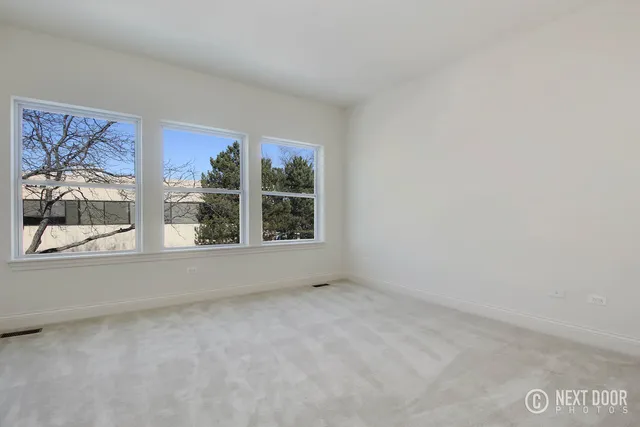 a bathroom with 2 sink tub and a mirror