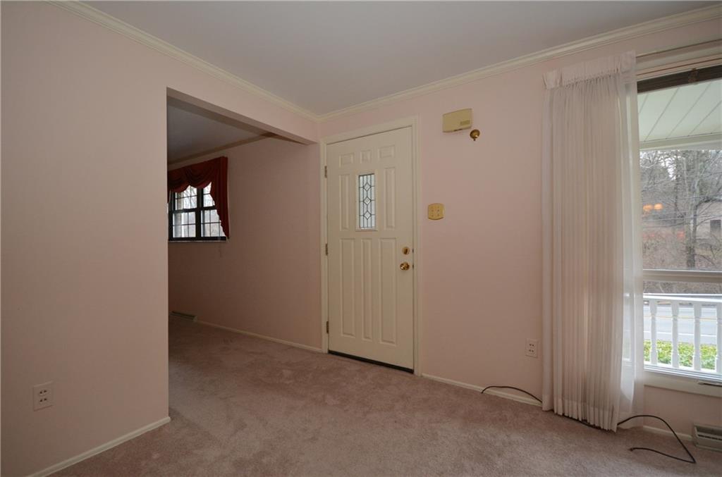 217 Segar Road Pittsburgh, PA 15243 - Photo 3 of 25 This view shows entry to living room with den to right. Flow is lovely!