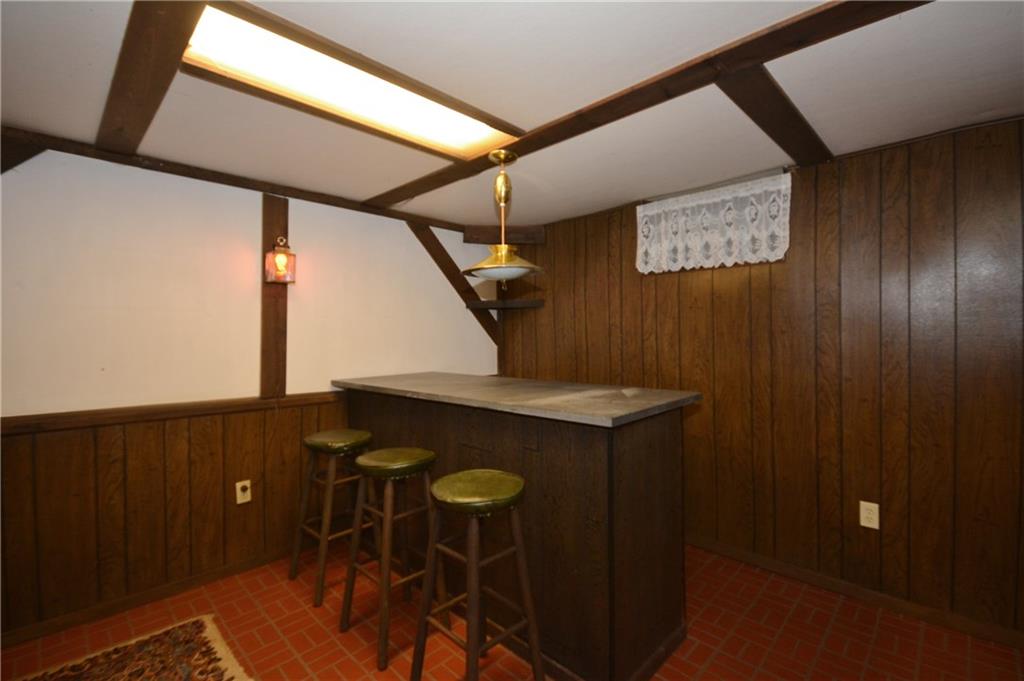 217 Segar Road Pittsburgh, PA 15243 - Photo 21 of 25 Darling Retro Bar! Stays with the house.