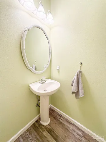 a view of an empty room with a balcony