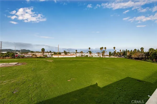 a view of a golf course