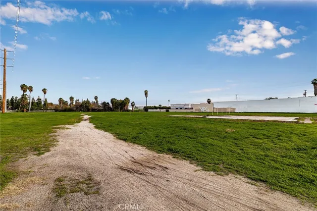 a view of a golf course with a lake
