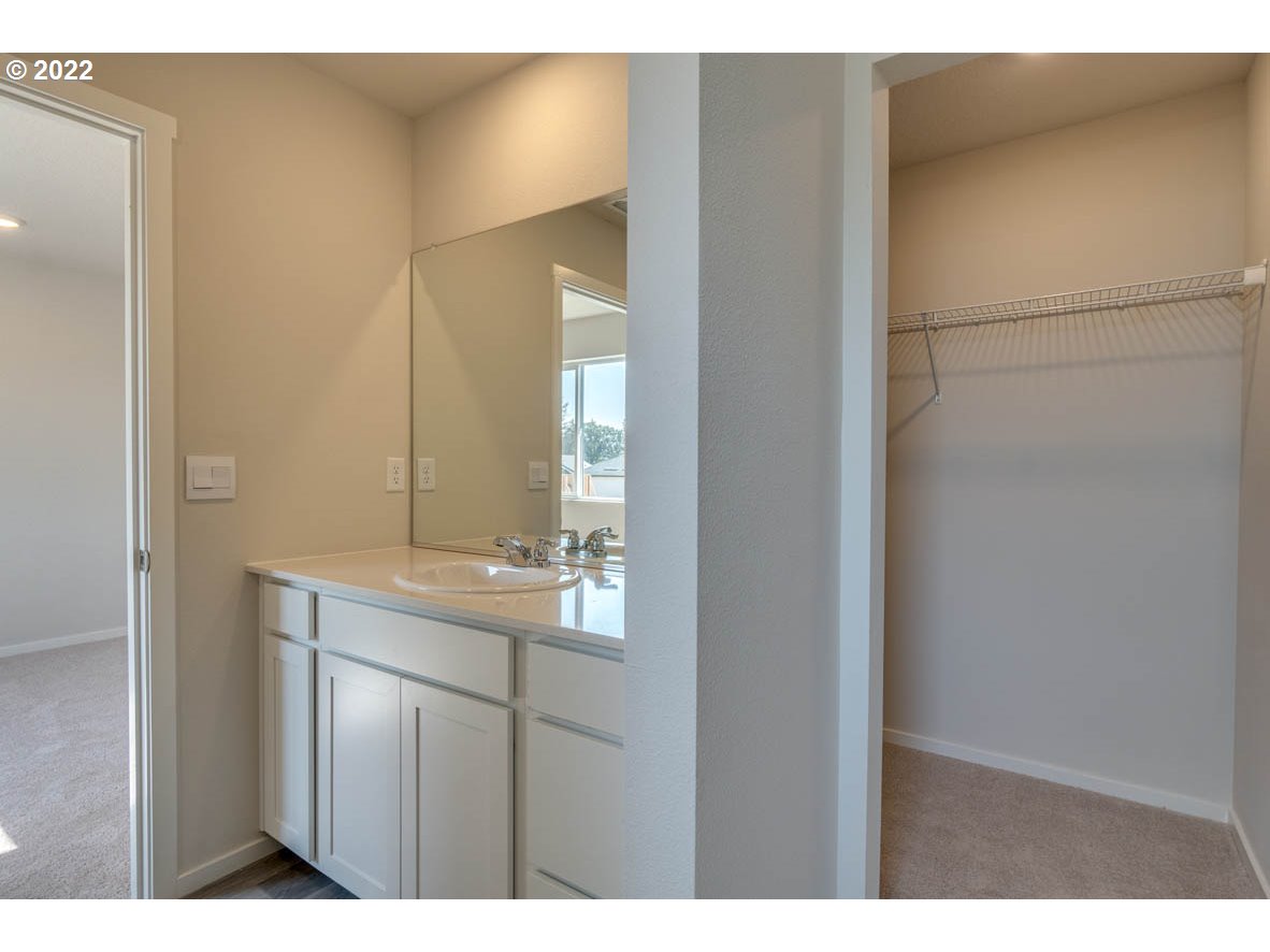 2810 North 3rd Way Ridgefield, WA 98642 - Photo 14 of 20 a bathroom with a sink and a mirror