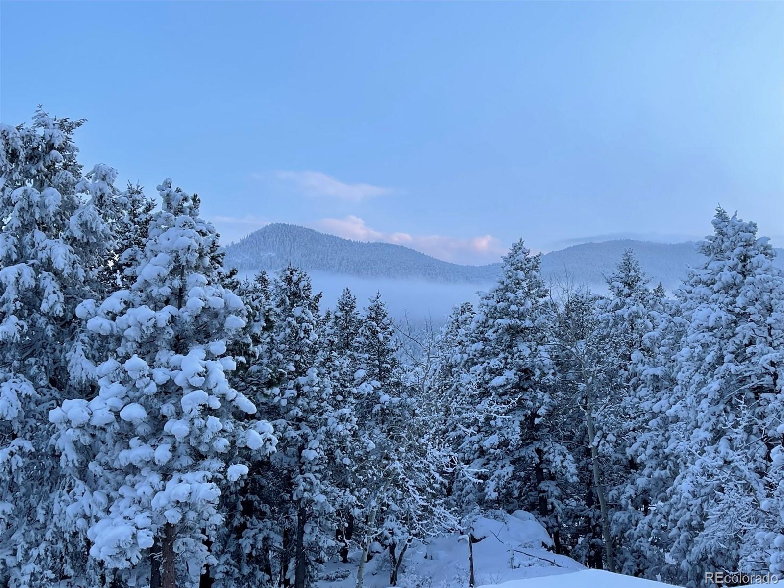 8959 South Hillview Road Morrison, CO 80465 - Photo 49 of 49 a view of a large building with mountains in the background