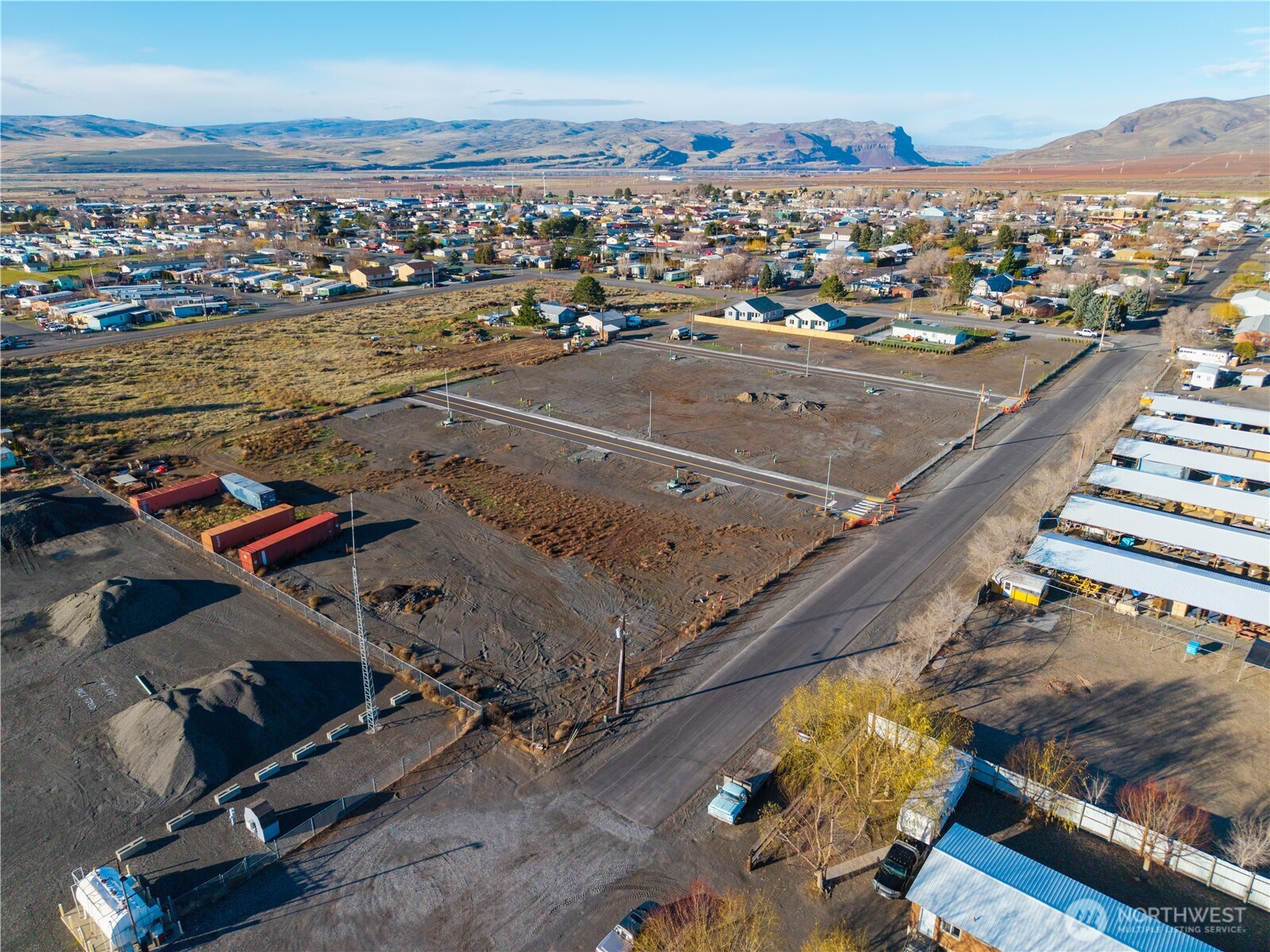 608 4th Street Mattawa, WA 99349 - Photo 39 of 40 an aerial view of a city