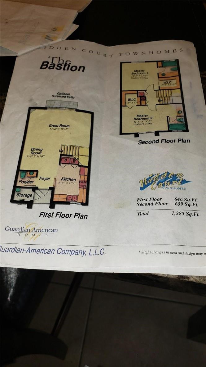 159 Hidden Ct Road, Unit I49 Hollywood, FL 33023 - Photo 24 of 24 Floor Plan