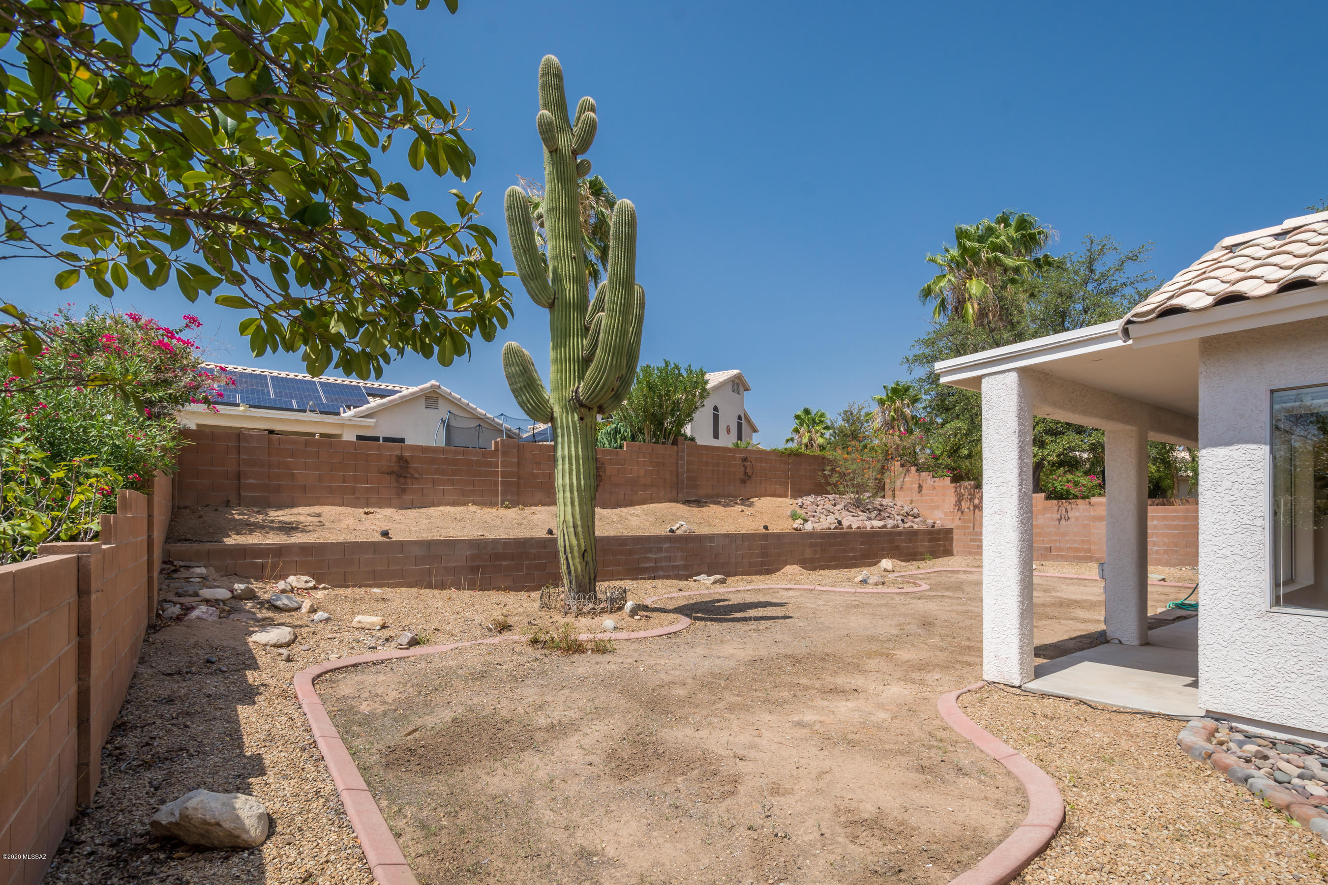 11341 Silver Pheasant Loop Oro Valley, AZ 85737 - Photo 27 of 41 a view of a backyard of the house