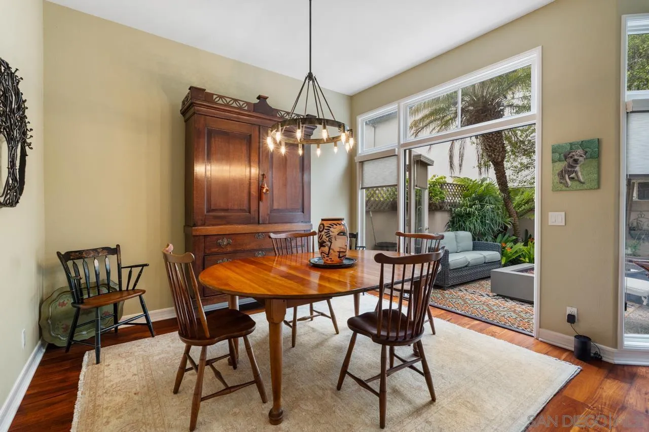 3128 Almahurst Row La Jolla, CA 92037 - Photo 6 of 21 a view of a dining room with furniture window and outside view