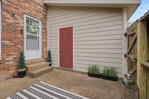 a view of house entrance