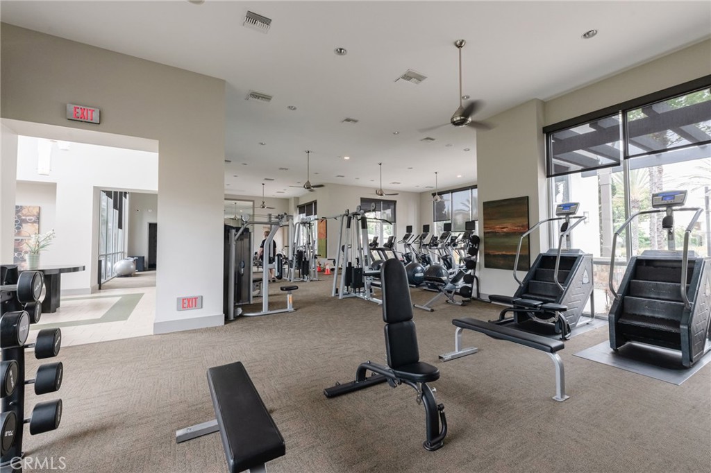 5341 Strand, Unit 105 Hawthorne, CA 90250 - Photo 54 of 67 a view of a room with gym equipment