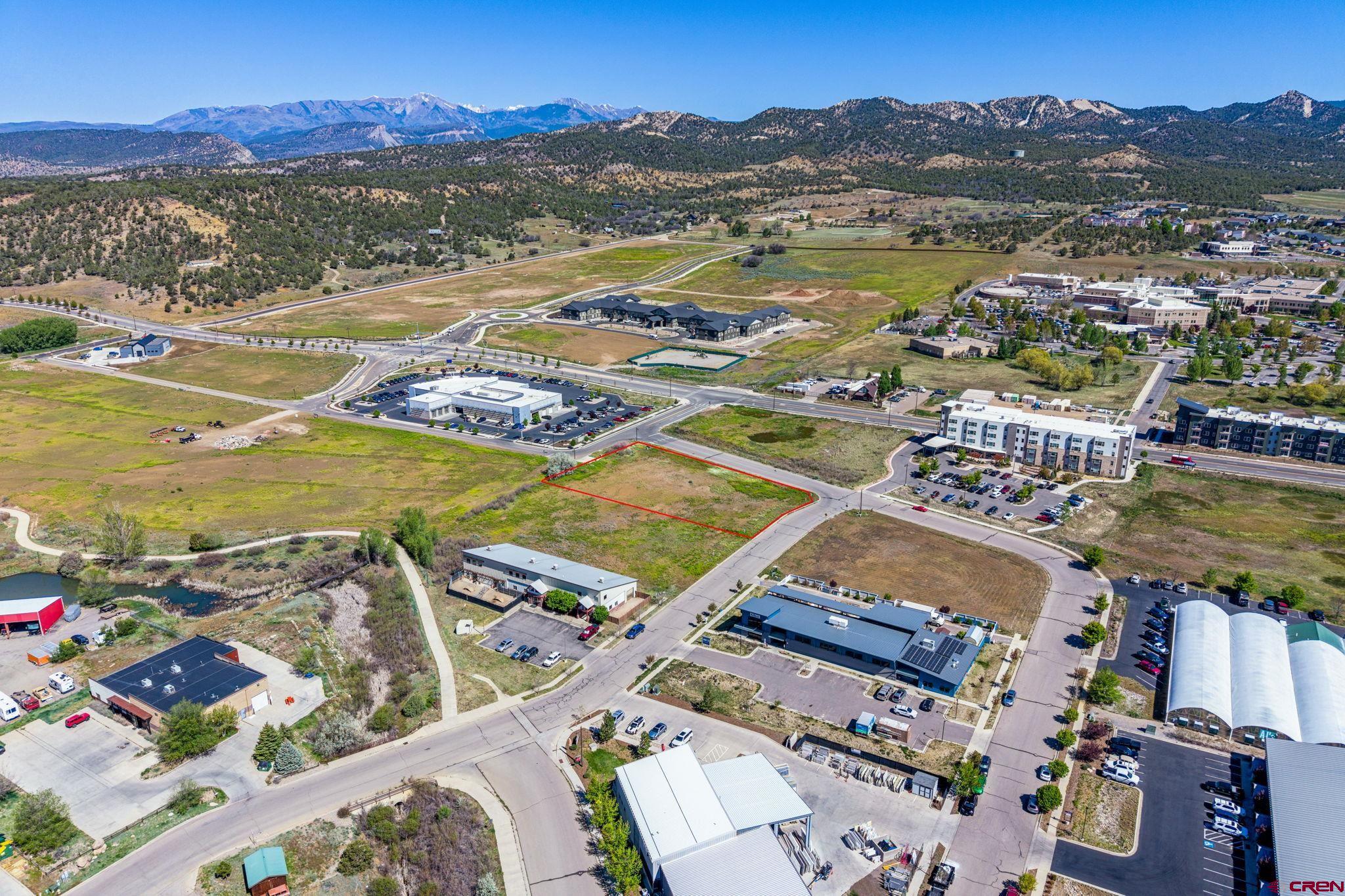 95 Design Centre Durango, CO 81301 - Photo 3 of 13 an aerial view of residential houses with outdoor space