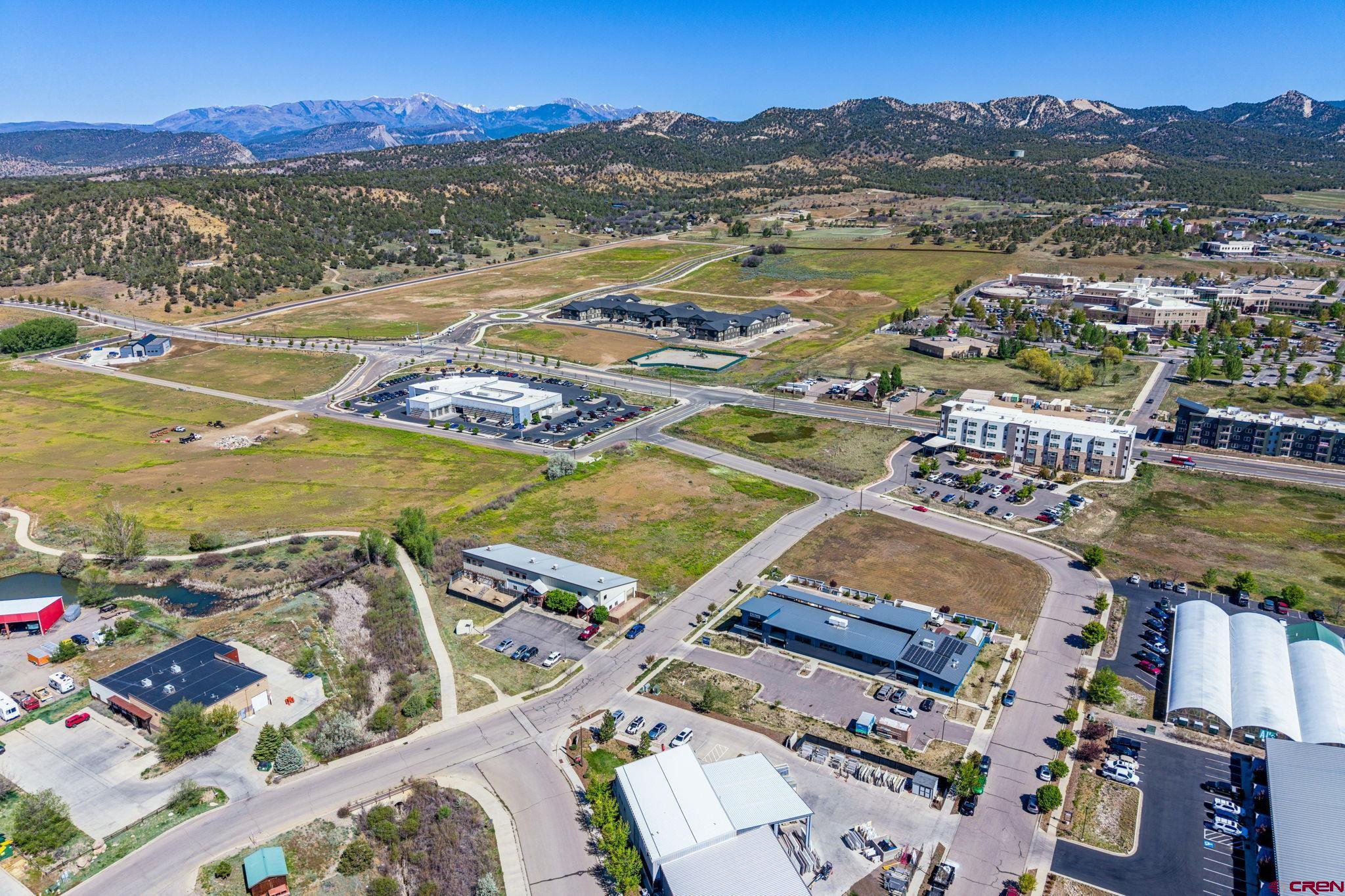 95 Design Centre Durango, CO 81301 - Photo 4 of 13 an aerial view of residential houses with outdoor space