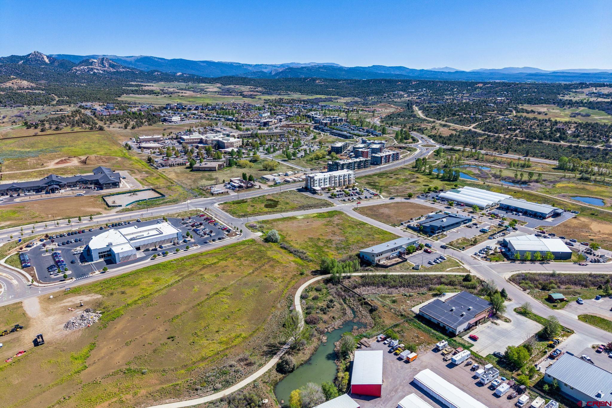 95 Design Centre Durango, CO 81301 - Photo 6 of 13 an aerial view of residential houses with outdoor space