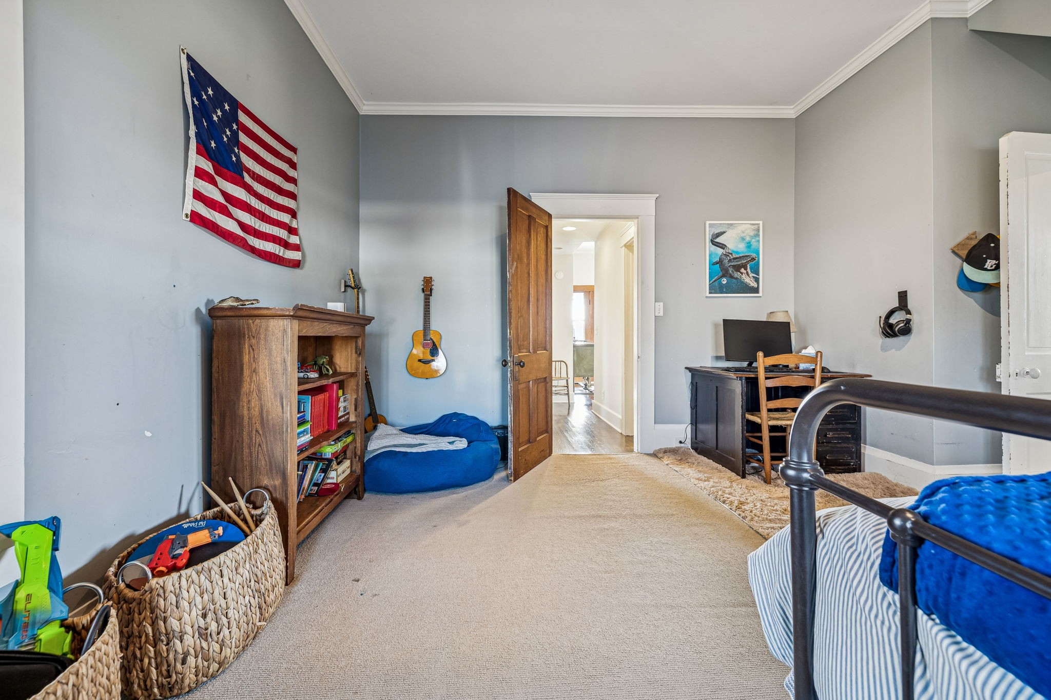 6320 Arno Road Franklin, TN 37064 - Photo 24 of 49 a bedroom with a bed and a tv