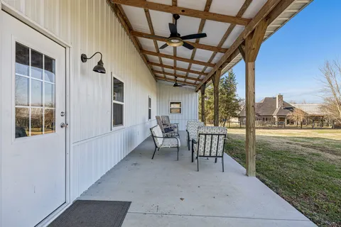 a view of city with tall buildings