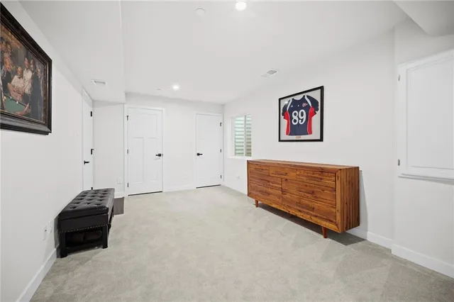 a room with storage and utility